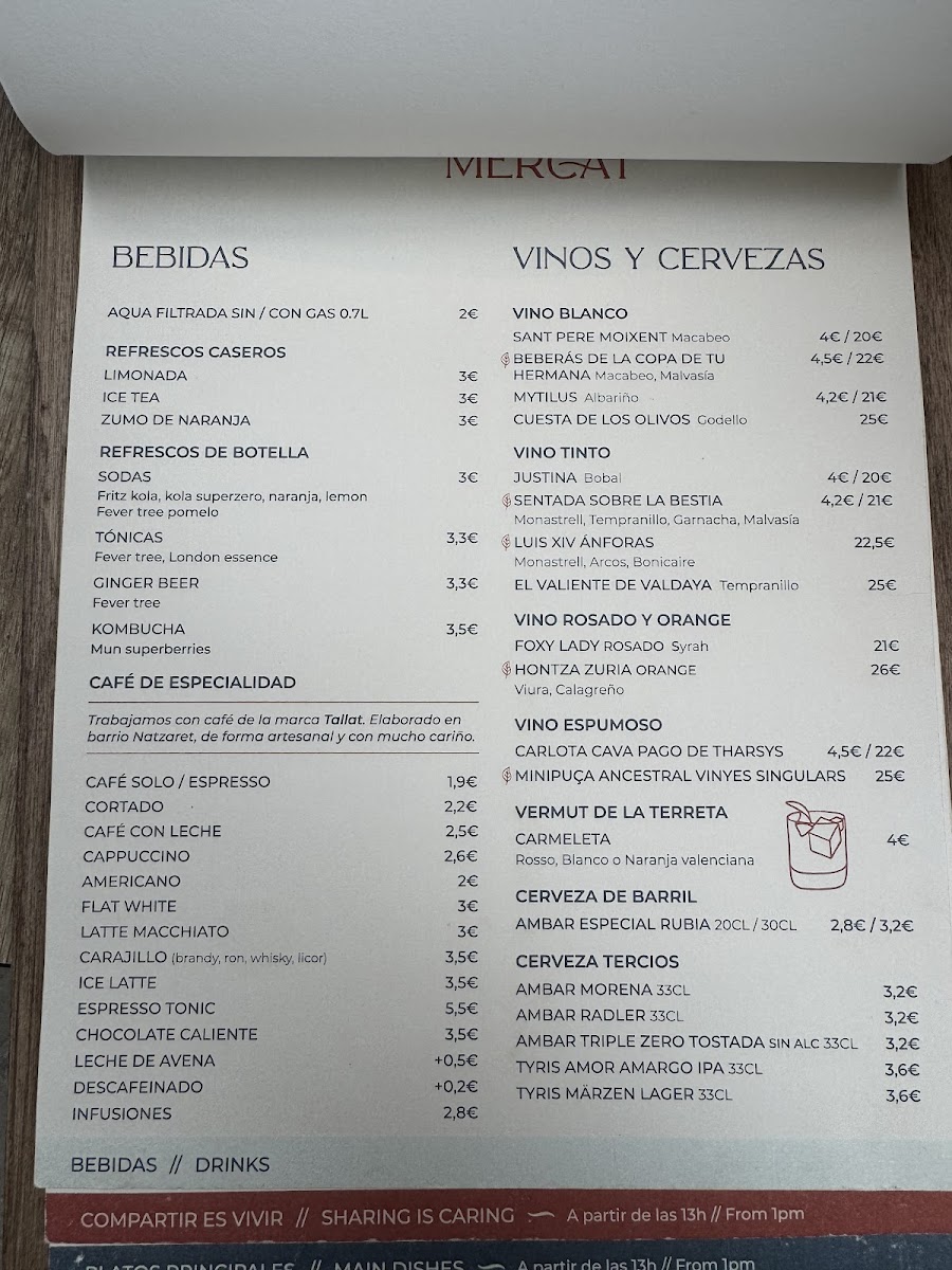 Menu - Bikini | Mercado Brunch & Tapas Bar photo 8